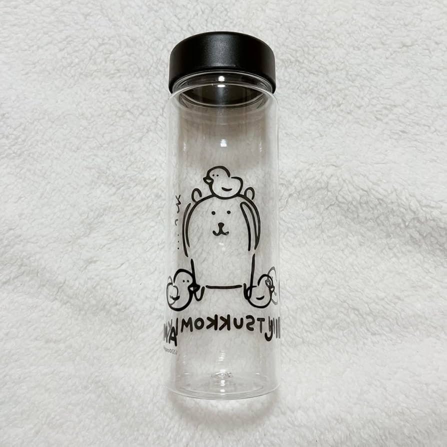 Amazon.co.jp: 自分ツッコミくま スリムクリアボトル 500ml